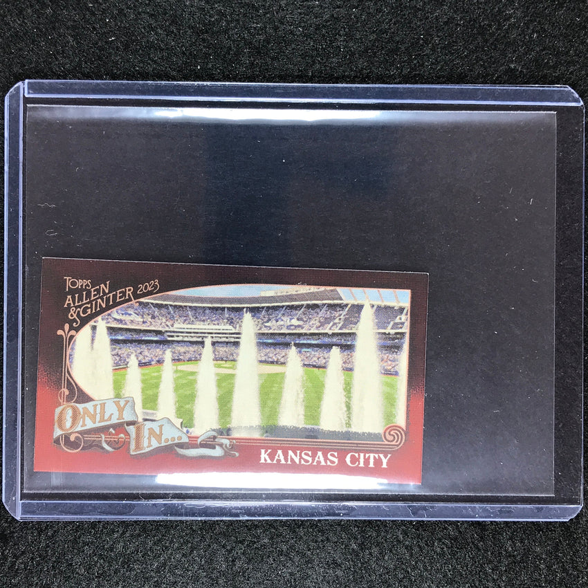2023 Allen And Ginter Mlb Kansas City - Fountains Only In Minis No 12