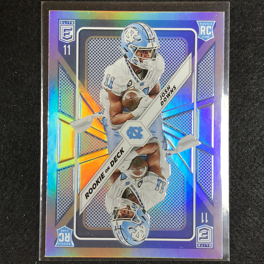 2023 Donruss Elite NFL JOSH DOWNS Rookie on Deck Silver #17