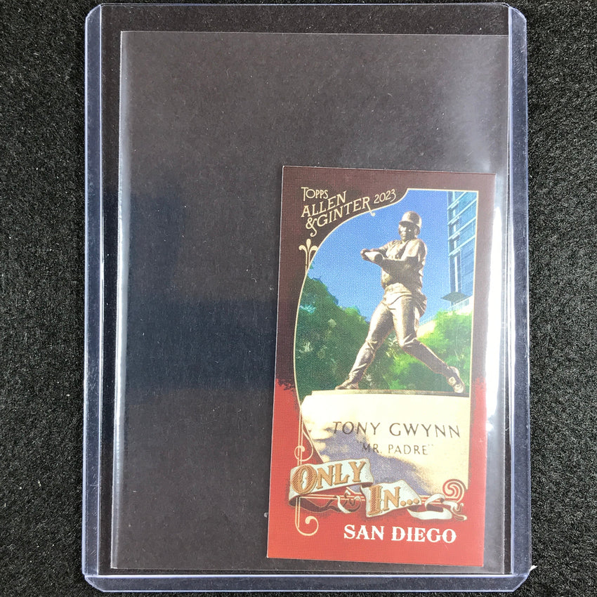 2023 Allen And Ginter Mlb San Diego - Gallagher Square Only In Minis No 23