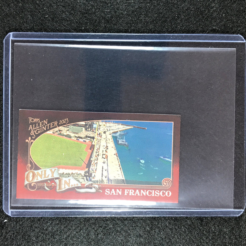 2023 Allen And Ginter Mlb San Francisco - Mccovey Cove Only In Minis No 24