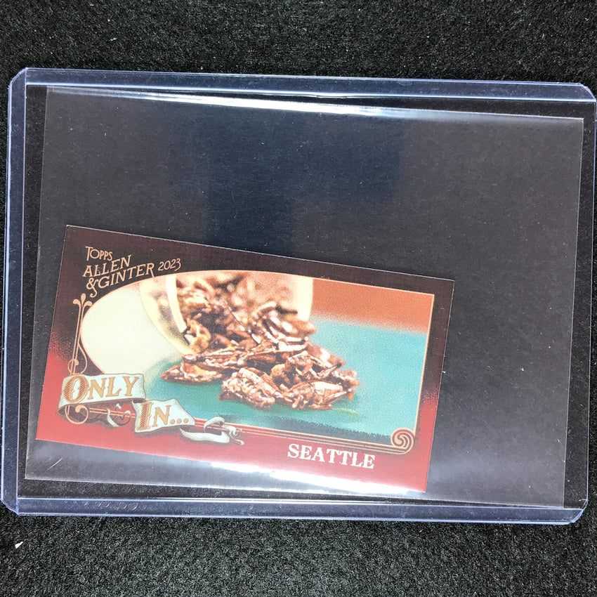 2023 Allen And Ginter Mlb Seattle - Crickets Only In Minis No 25
