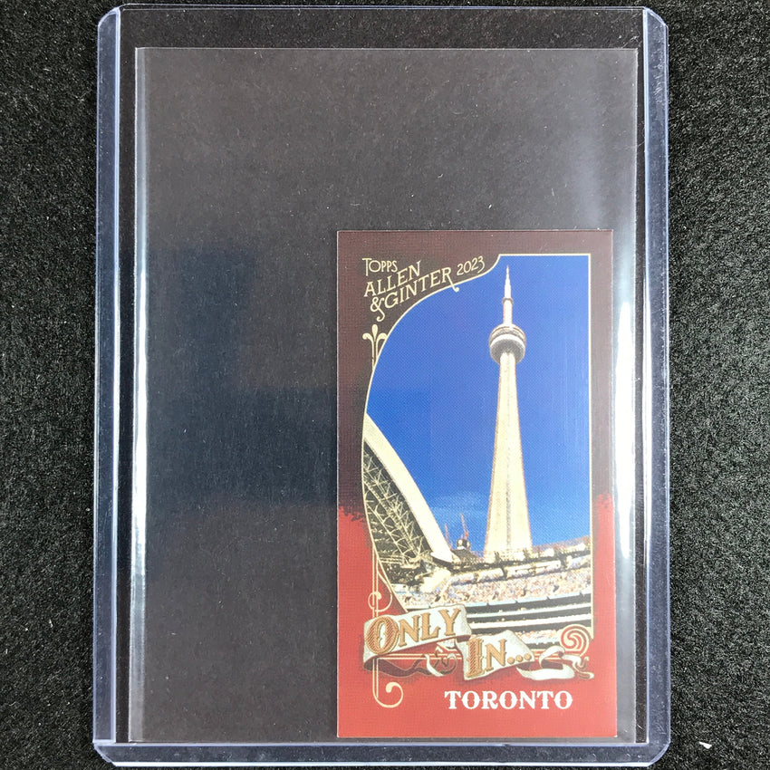 2023 Allen And Ginter Mlb Toronto - Cn Tower Only In Minis No 29