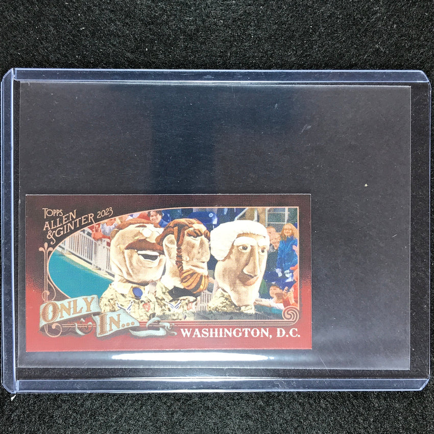2023 Allen And Ginter Mlb Washington D.c. The Presidents Race Only In Minis No 30