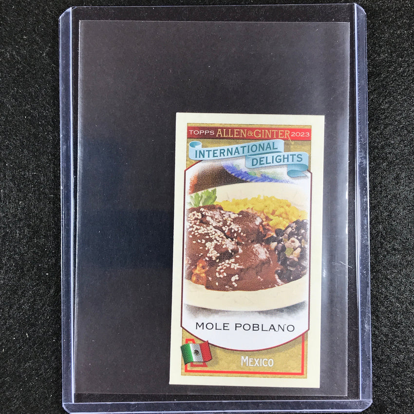 2023 Allen And Ginter Mlb Mole Poblano - Mexico International Delights Minis No 4