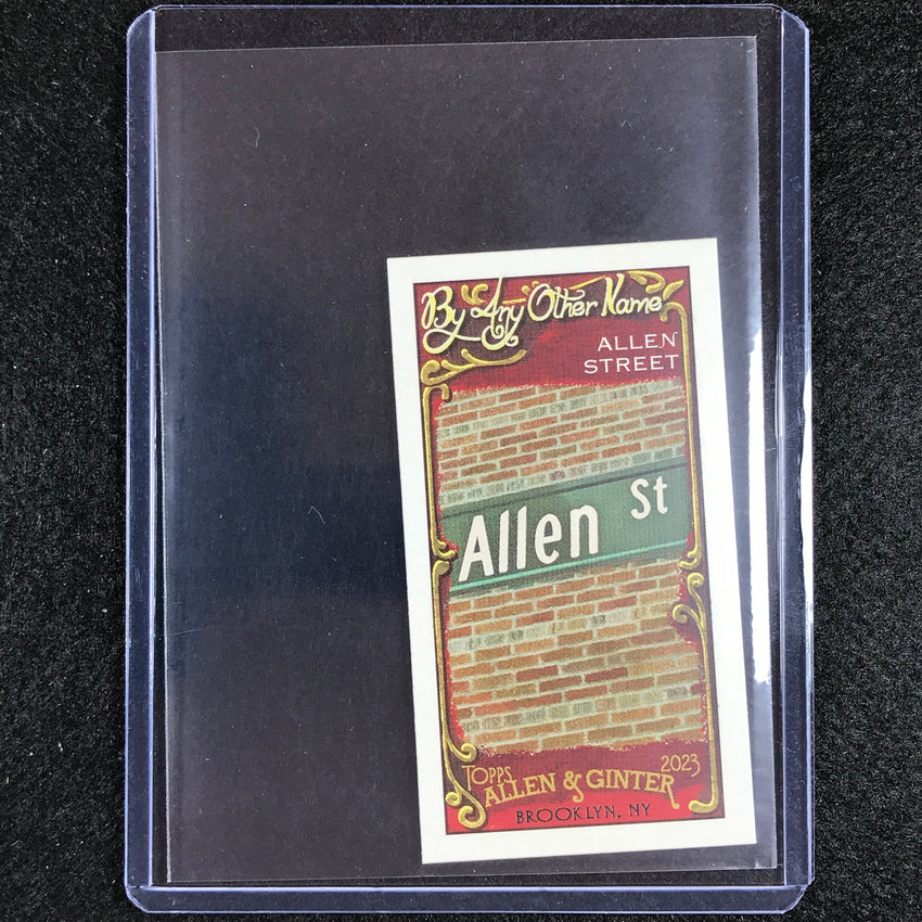 2023 Allen And Ginter Mlb Allen Street By Any Other Name Minis No 3
