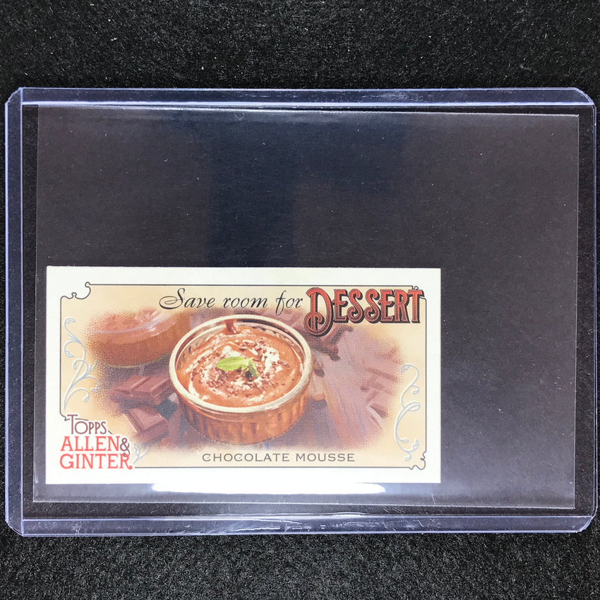 2023 Allen And Ginter Mlb Chocolate Mousse Save Room For Dessert Minis No 8