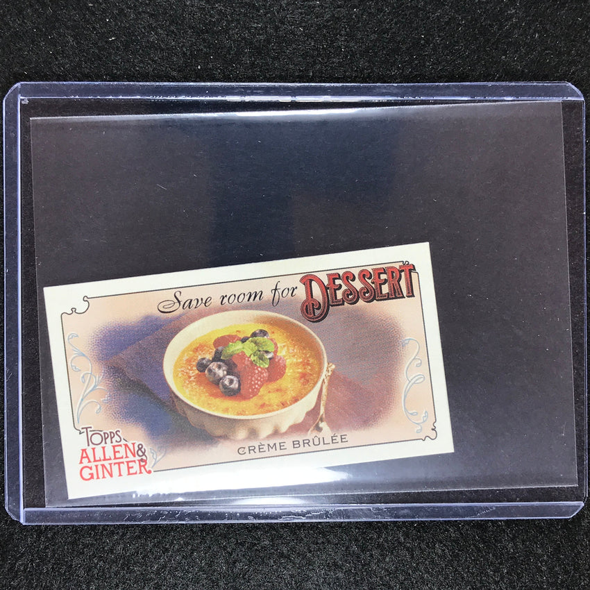 2023 Allen And Ginter Mlb Creme Brulee Save Room For Dessert Minis No 9