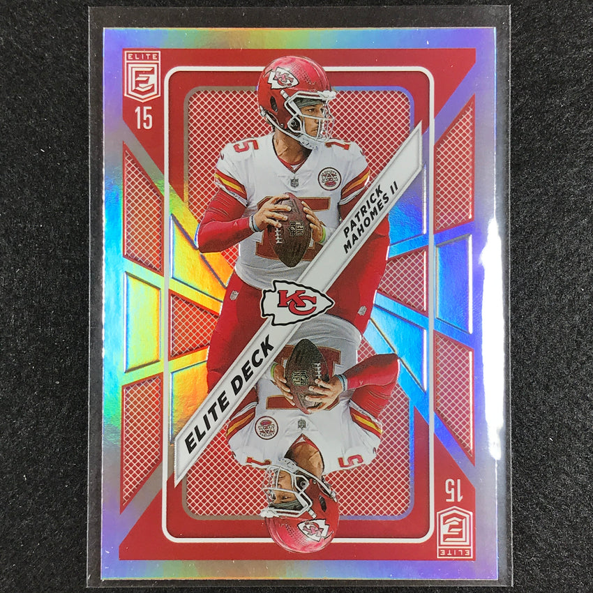 2023 Donruss Elite Nfl Patrick Mahomes Ii Elite Deck Silver No 1