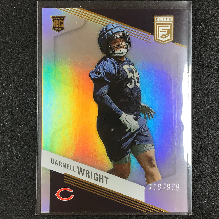 2023 Donruss Elite Nfl Darnell Wright Rookie Base 709/999 No 127