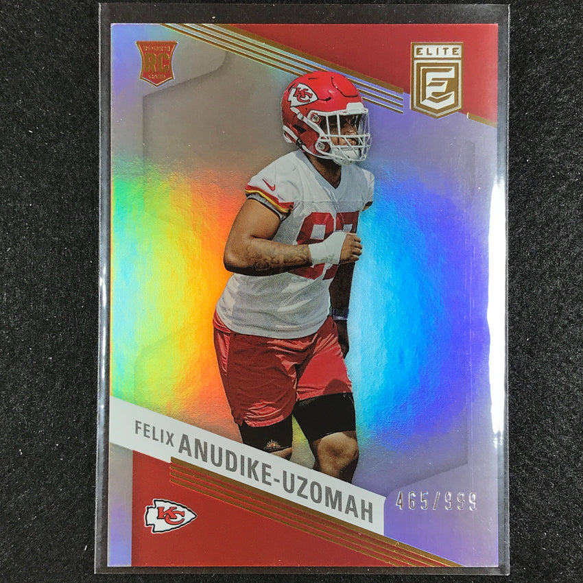 2023 Donruss Elite Nfl Felix Anudike-uzomah Rookie Base 465/999 No 140