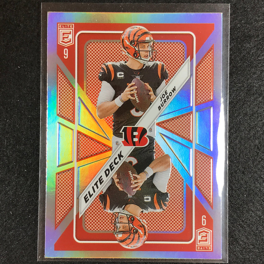 2023 Donruss Elite Nfl Joe Burrow Elite Deck Silver No 2