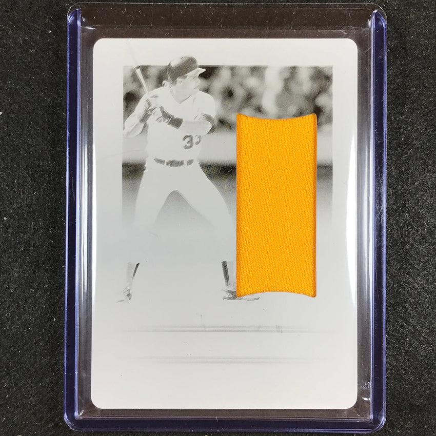 2023 National Treasures Jose Canesco Retro Materials Printing Pate Black 1/1
