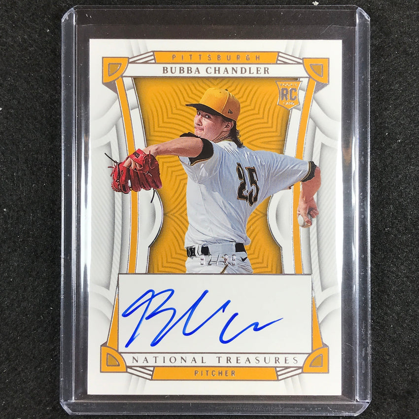 2023 National Treasures Bubba Chandler Rookie Signatures Auto 92/99