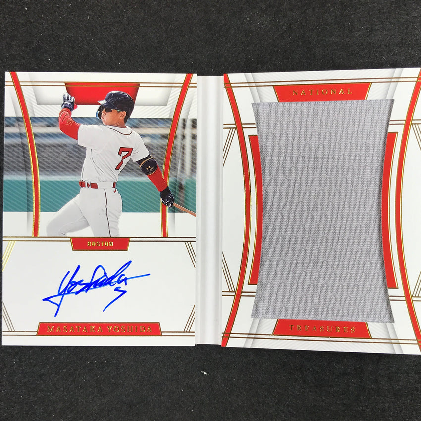 2023 National Treasures Masataka Yoshida Jumbo Material Auto Booklet 57/99