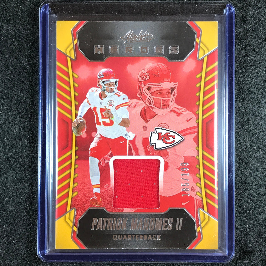 2023 Absolute Football Patrick Mahomes Ii Absolute Heroes Jersey 185/199