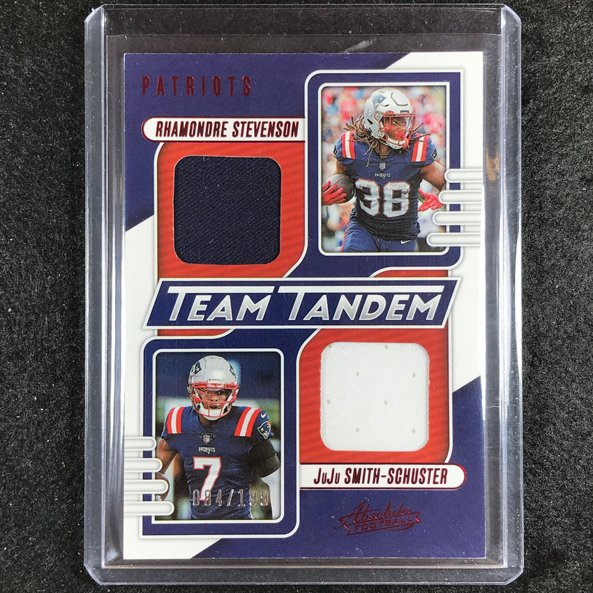 2023 Absolute Football Stevenson Smith-schuster Team Tandem Dual Jersey 84/199