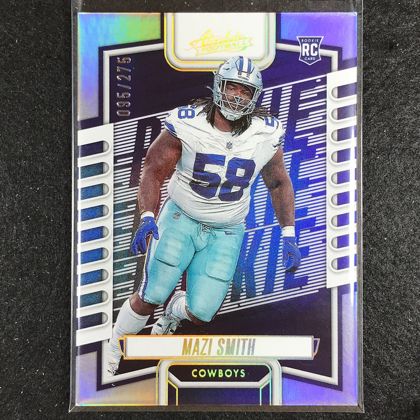 2023 Absolute Football Mazi Smith Rookie Base Silver 95/275