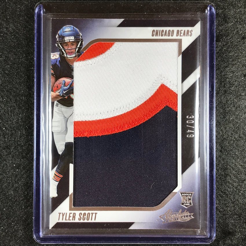 2023 Absolute Football Tyler Scott Jumbo Rookie Patch 30/49