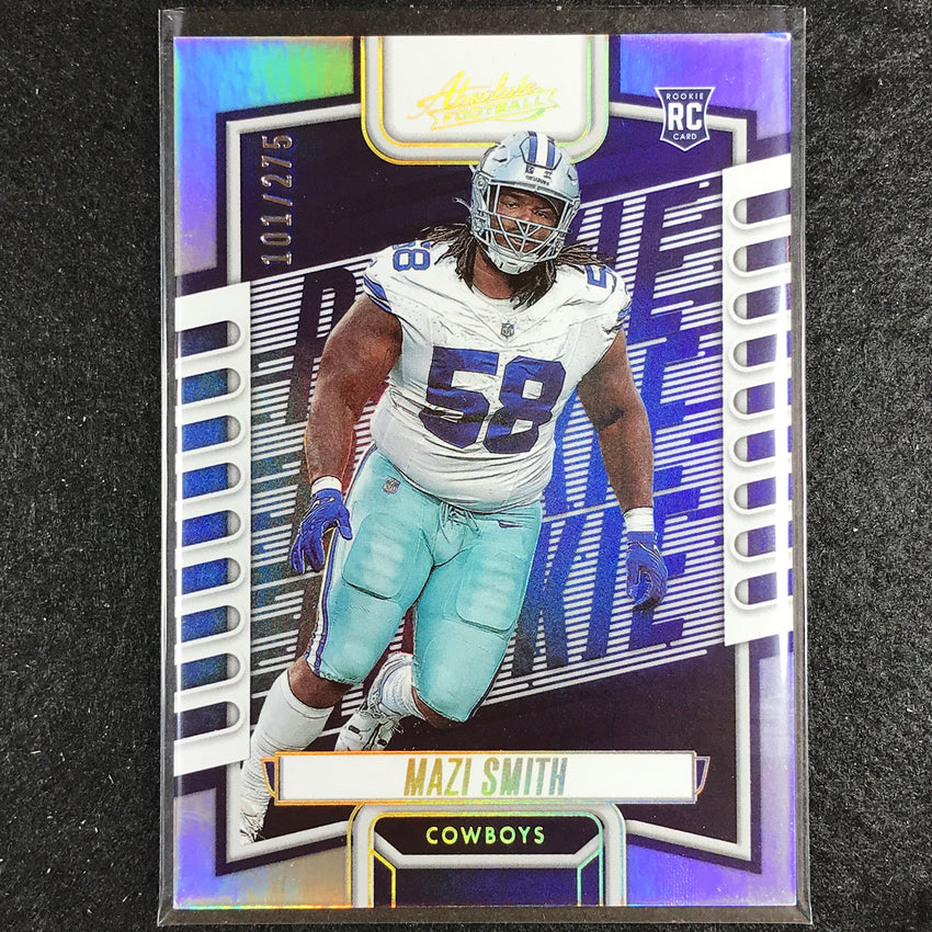 2023 Absolute Football Mazi Smith Rookie Base Silver 101/275