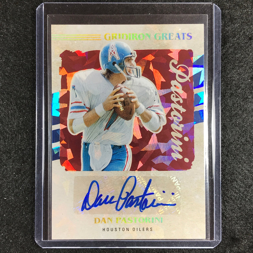 2023 Absolute Football Dan Pastorini Gridiron Greats Auto No 91