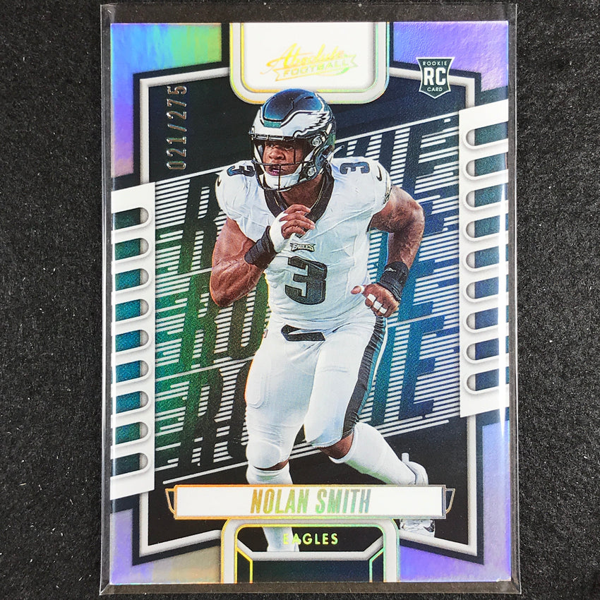2023 Absolute Football Nolan Smith Rookie Base Silver 21/275