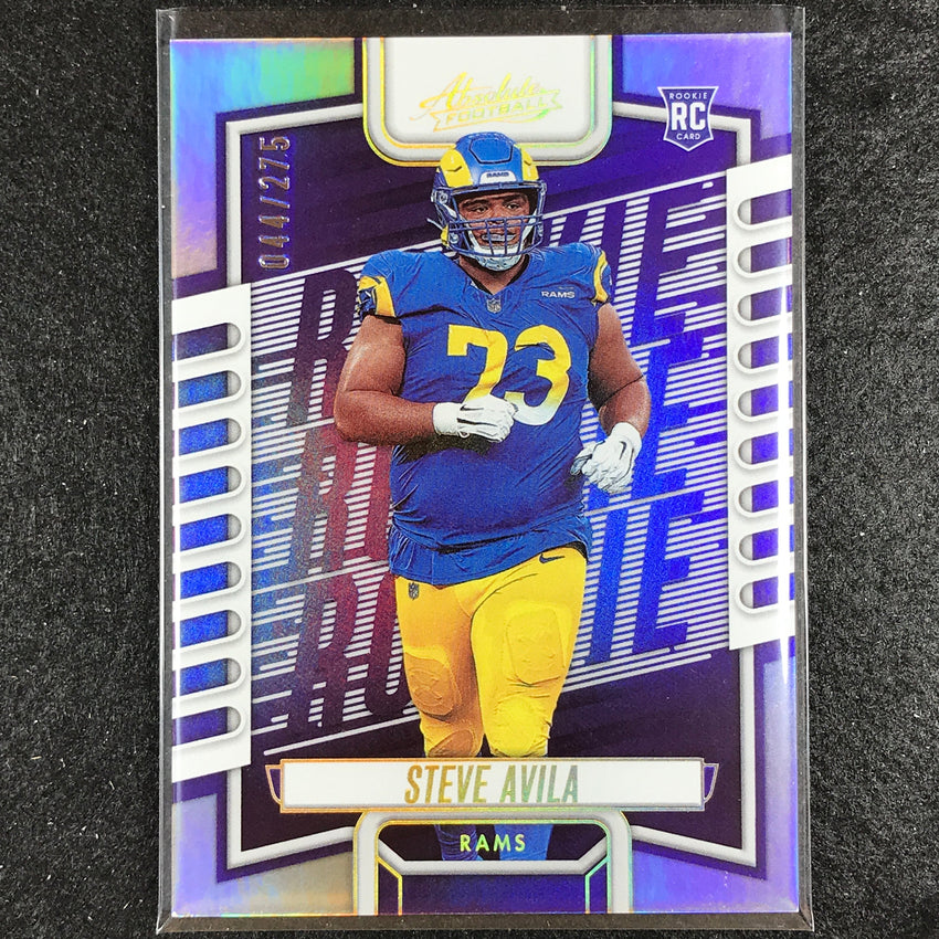2023 Absolute Football Steve Avila Rookie Base Silver 44/275