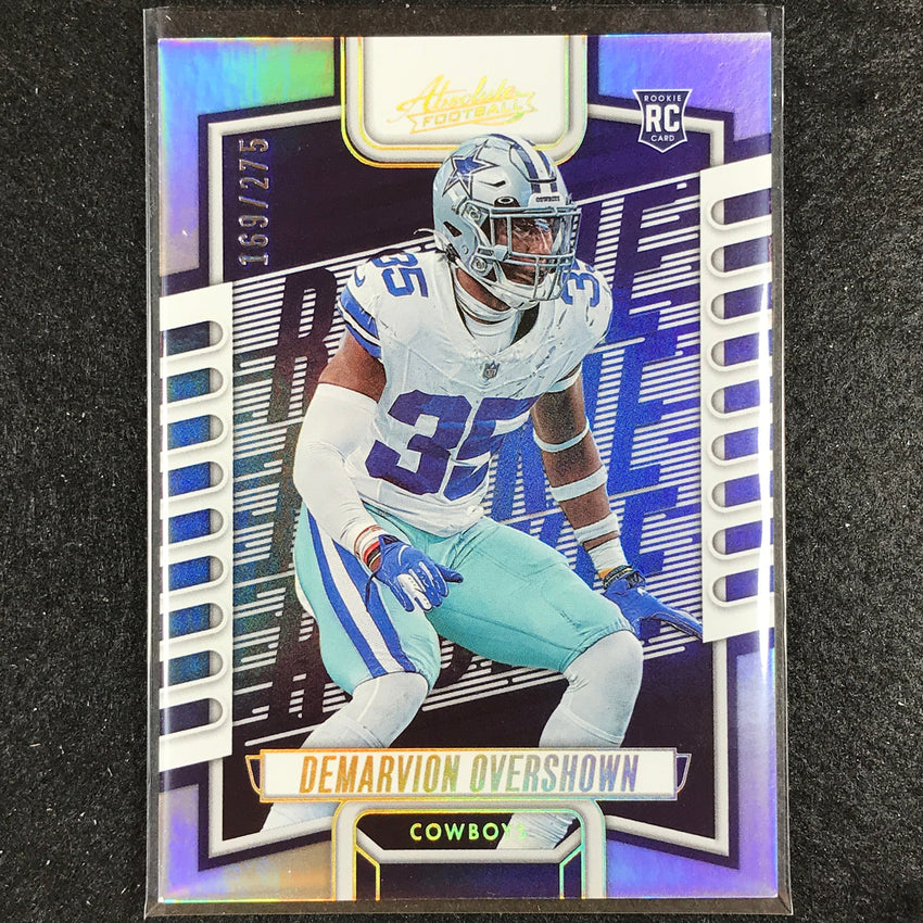 2023 Absolute Football Demarvion Overshown Rookie Base Silver 169/275