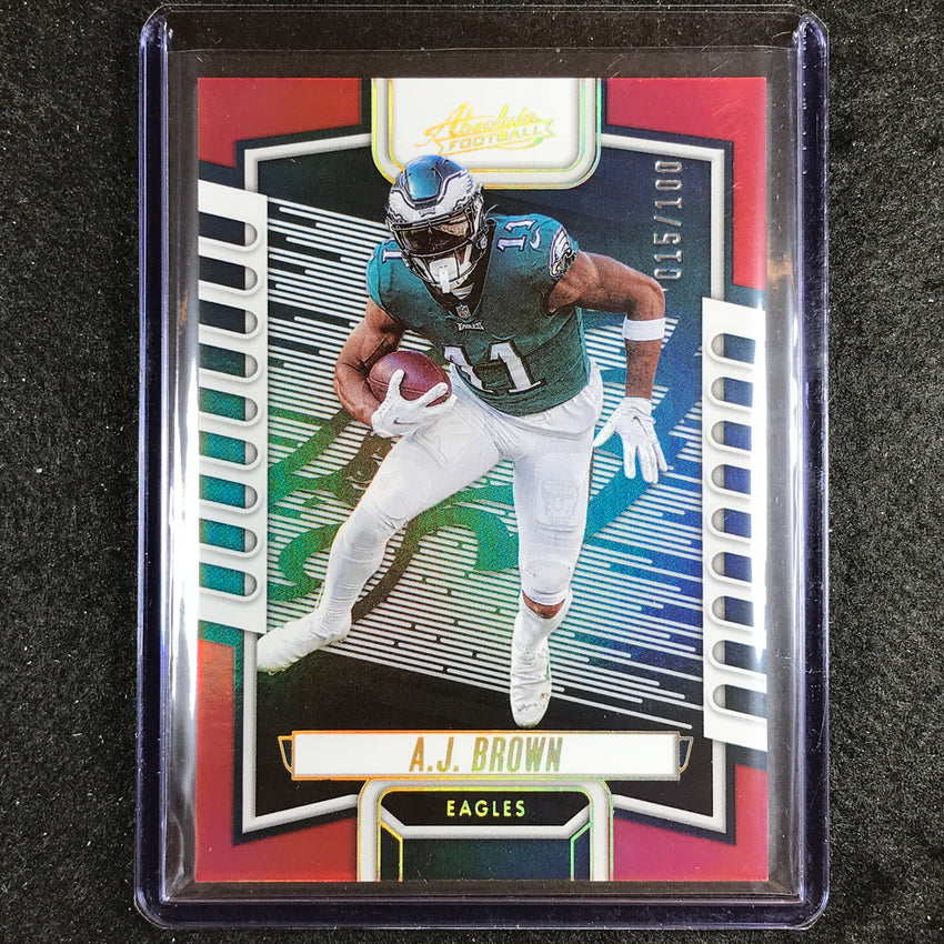 2023 Absolute Football A.j. Brown Base Red Spectrum 15/100