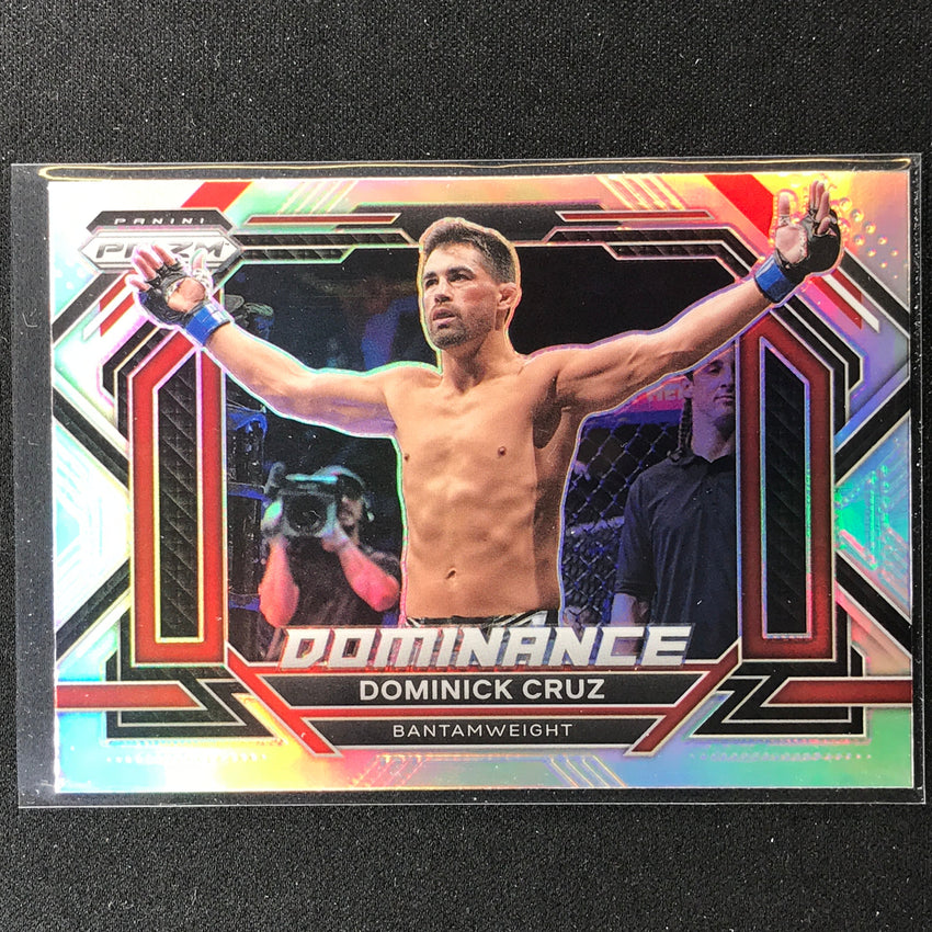 2023 Prizm DOMINICK CRUZ Dominance Silver Prizm #6