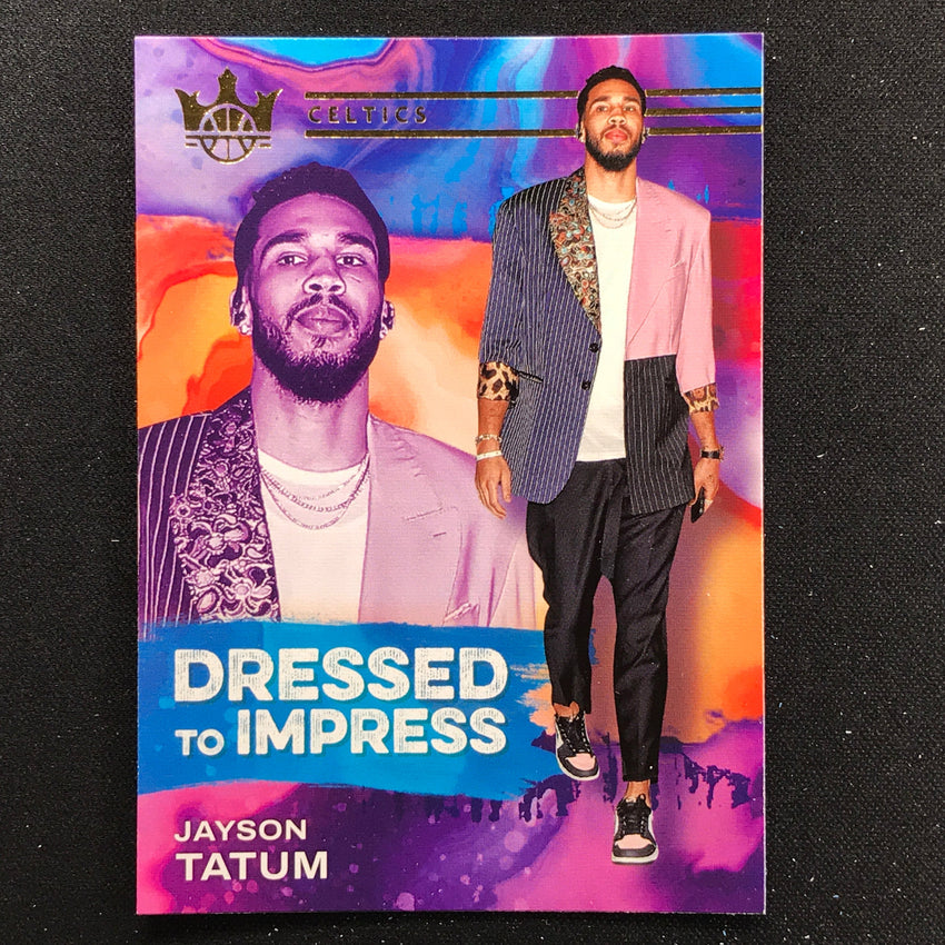 2022-23 Court Kings Jayson Tatum Dressed To Impress Base No 1