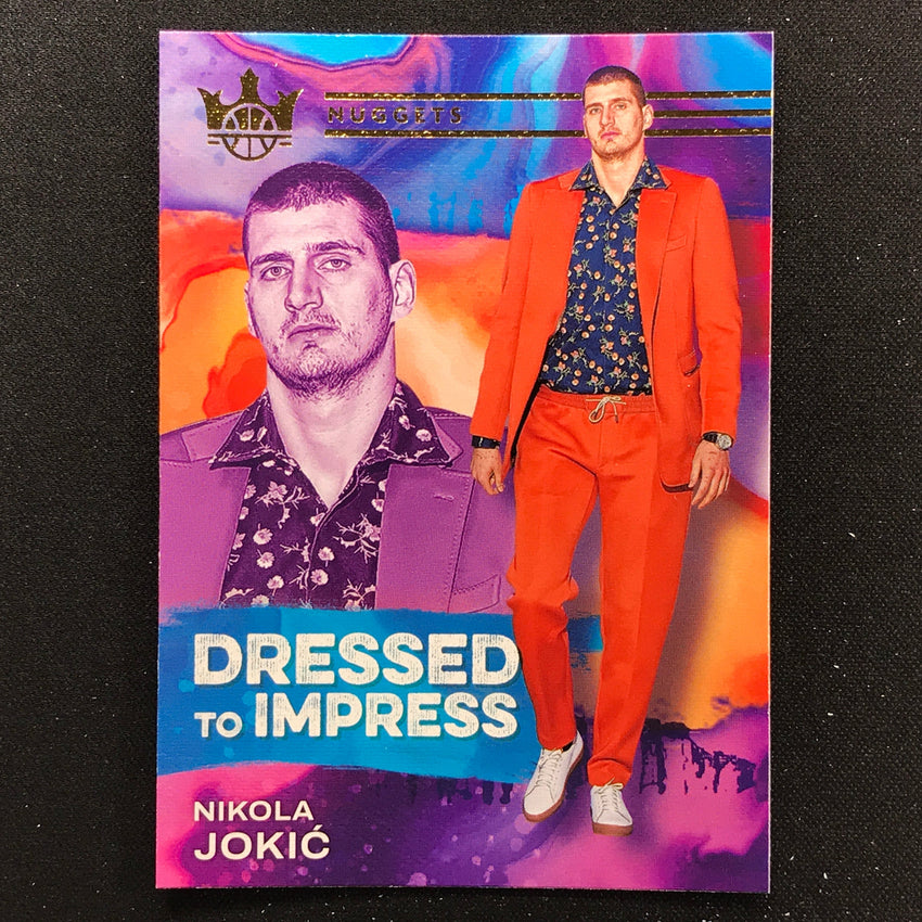 2022-23 Court Kings Nikola Jokic Dressed To Impress Base No 3