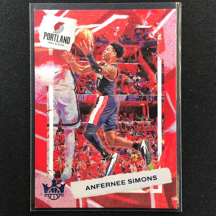 2022-23 Court Kings Anfernee Simons Amethyst 12/99