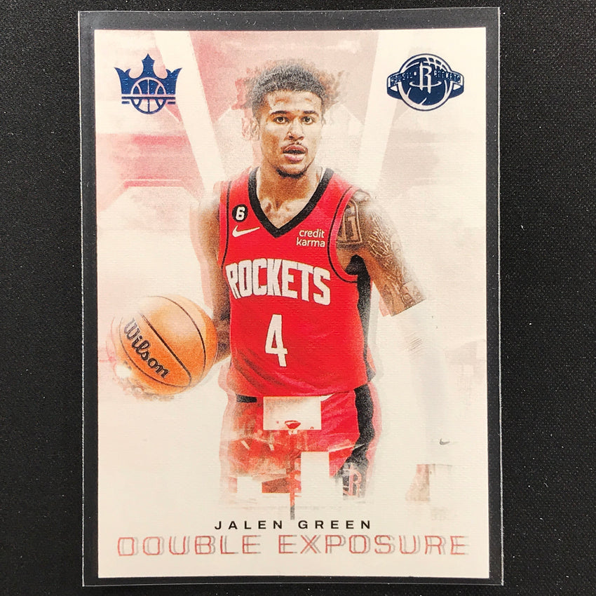 2022-23 Court Kings Jalen Green Double Exposure Amethyst 94/99
