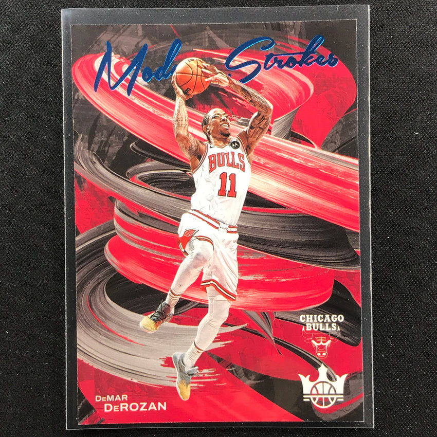 2022-23 Court Kings Demar Derozan Modern Strokes Amethyst 21/99