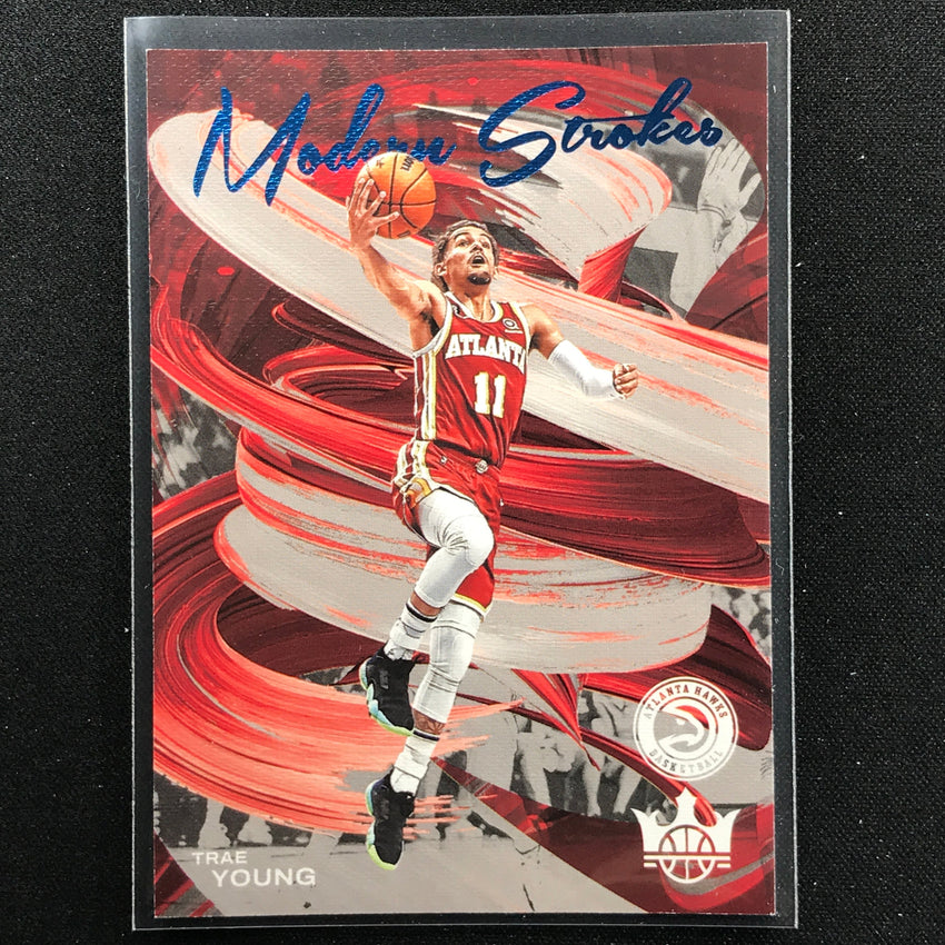 2022-23 Court Kings Trae Young Modern Strokes Amethyst 95/99