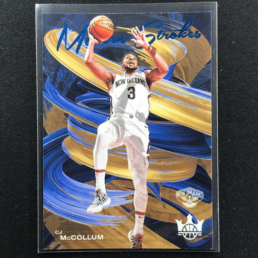 2022-23 Court Kings Cj Mccollum Modern Strokes Amethyst 28/99