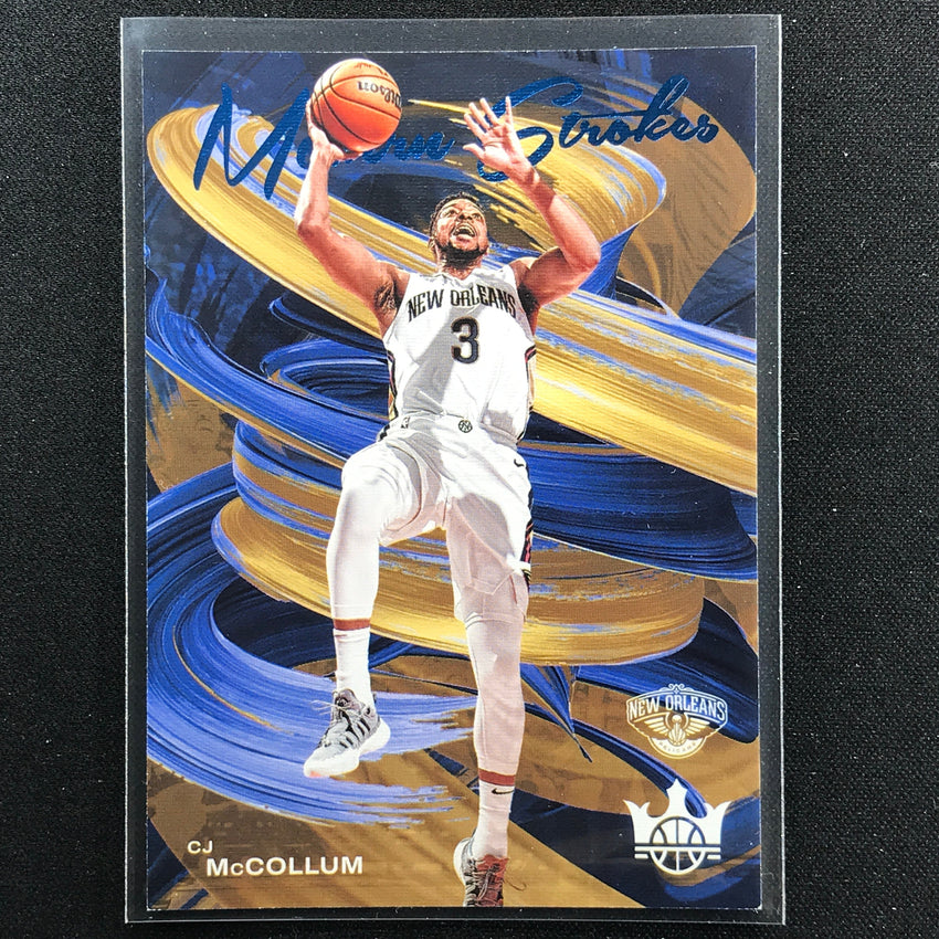 2022-23 Court Kings Cj Mccollum Modern Strokes Amethyst 5/99