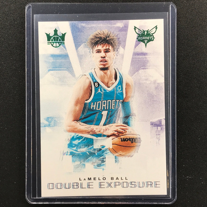 2022-23 Court Kings Lamelo Ball Double Exposure Jade 1/25