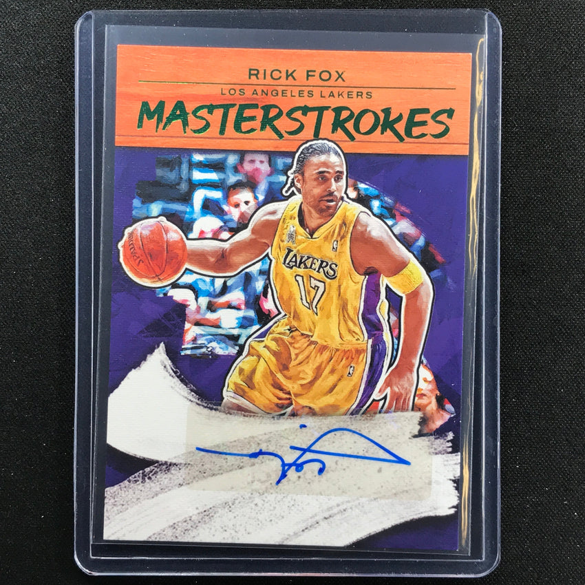 2022-23 Court Kings Rick Fox Masterstrokes Auto Jade Ssp No Rfl