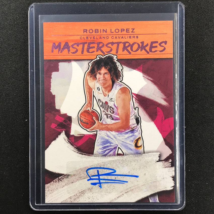 2022-23 Court Kings Robin Lopez Masterstrokes Auto Pink 6/8