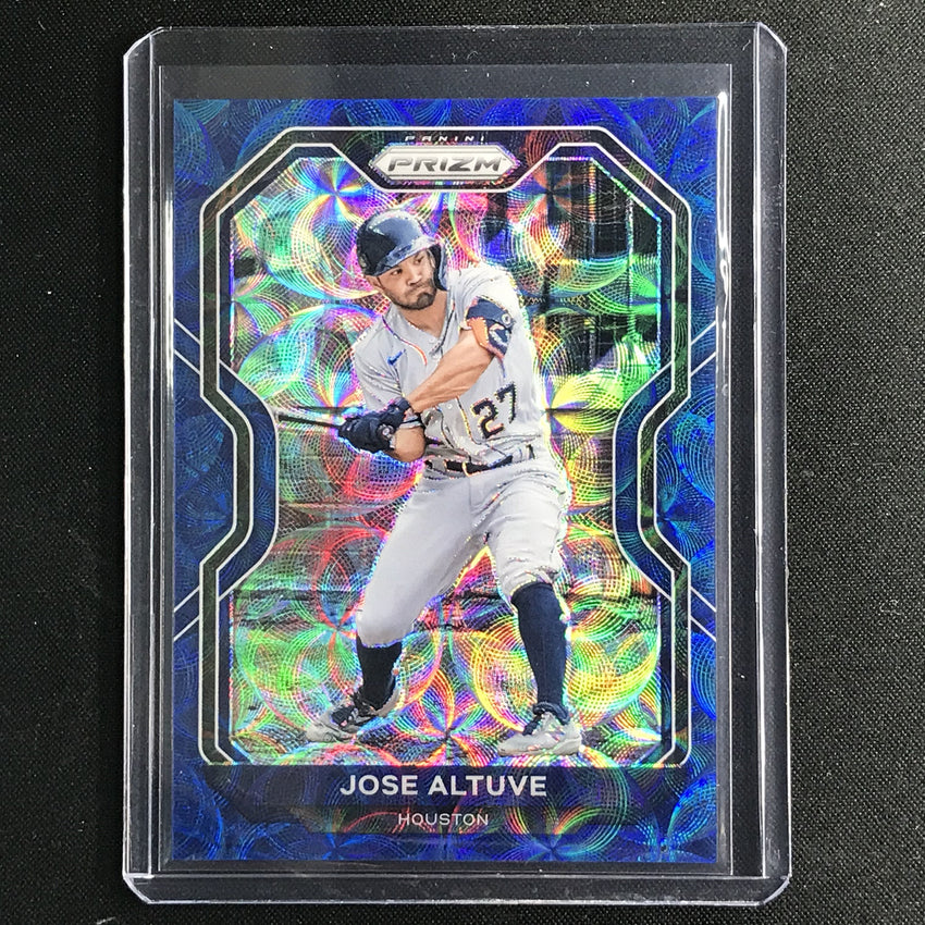 2021 Prizm JOSE ALTUVE Tier II Navy Blue Kaleidoscope 15/35