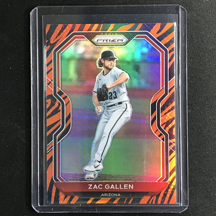 2021 Prizm ZAC GALLEN Tier I Tiger Stripe SSP #65