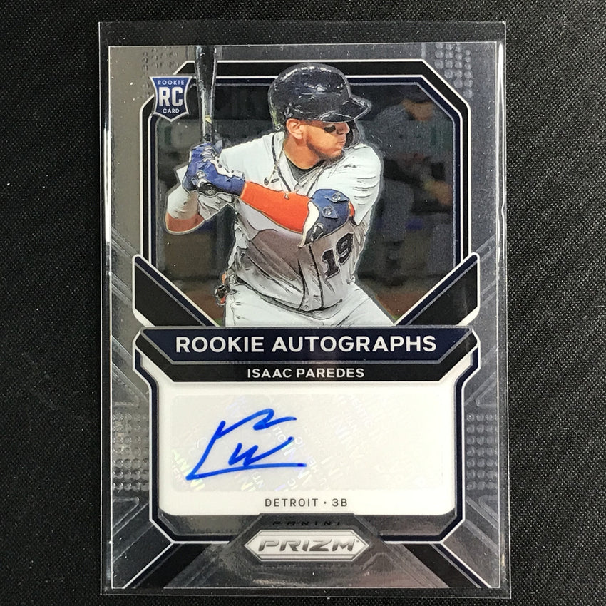 2021 Prizm ISAAC PAREDES Rookie Autographs Base #IP (A)