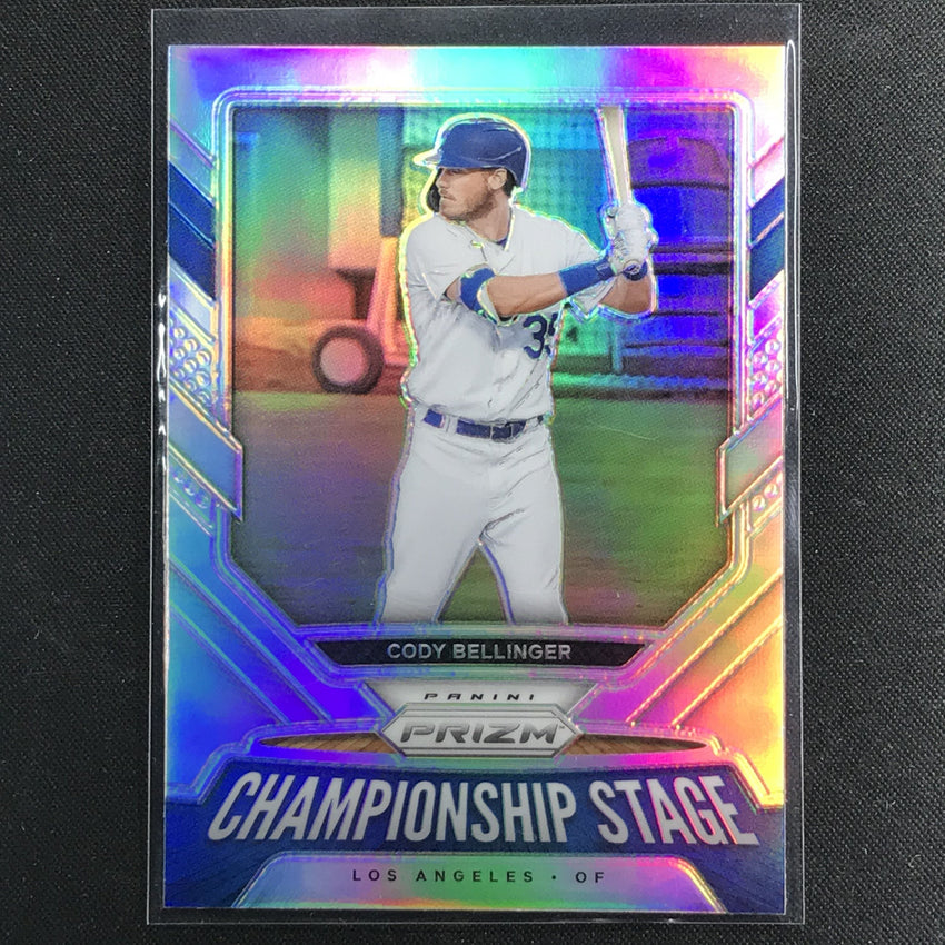 2021 Prizm CODY BELLINGER Championship Stage Silver #1