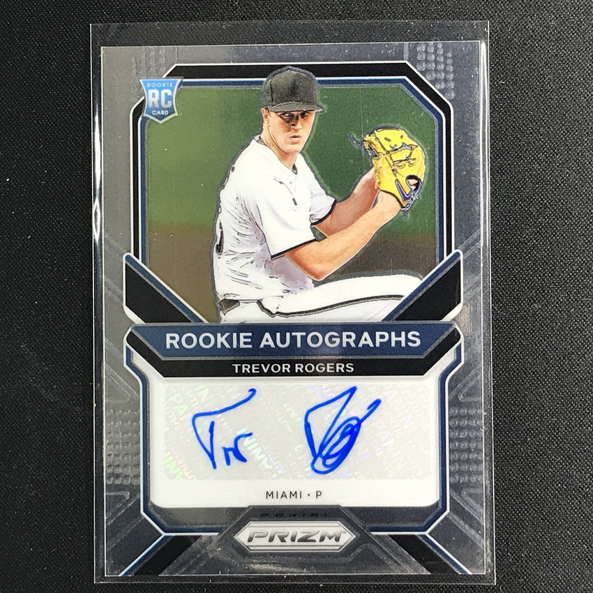 2021 Prizm TREVOR ROGERS Rookie Autographs Base #TR (B)