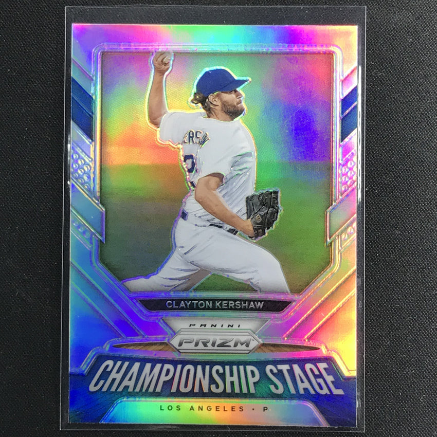2021 Prizm Clayton Kershaw Championship Stage Silver No 2