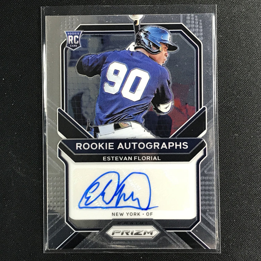 2021 Prizm ESTEVAN FLORIAL Rookie Autographs Base #EF