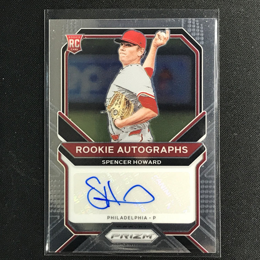 2021 Prizm SPENCER HOWARD Rookie Autographs Base #SH (B)