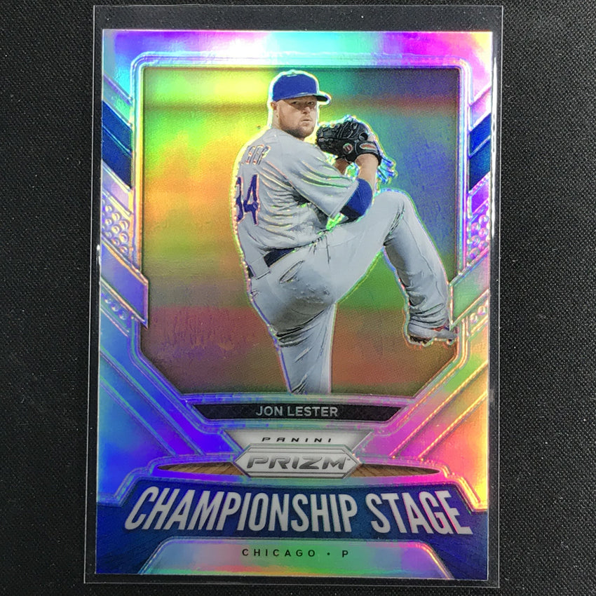 2021 Prizm JON LESTER Championship Stage Silver #7
