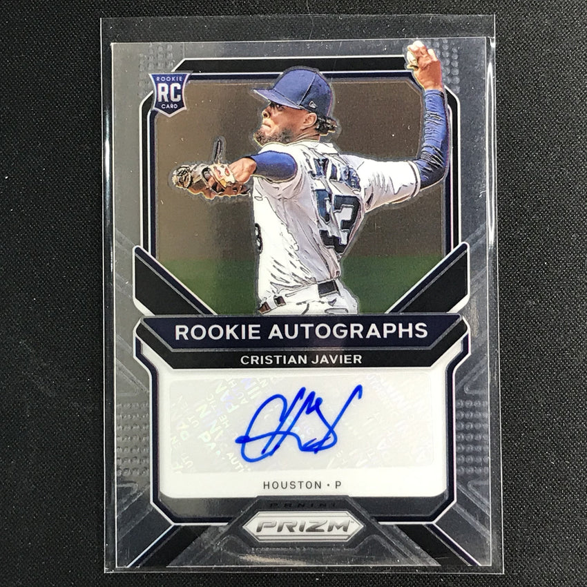 2021 Prizm CRISTIAN JAVIER Rookie Autographs Base #CJ (A)